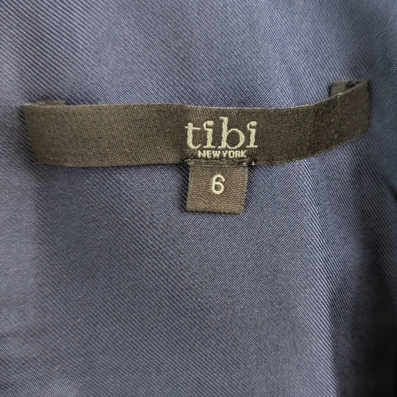 Tibi Metallic Gold Fil Coupe Maxi Dress 6 - Picture 6 of 8